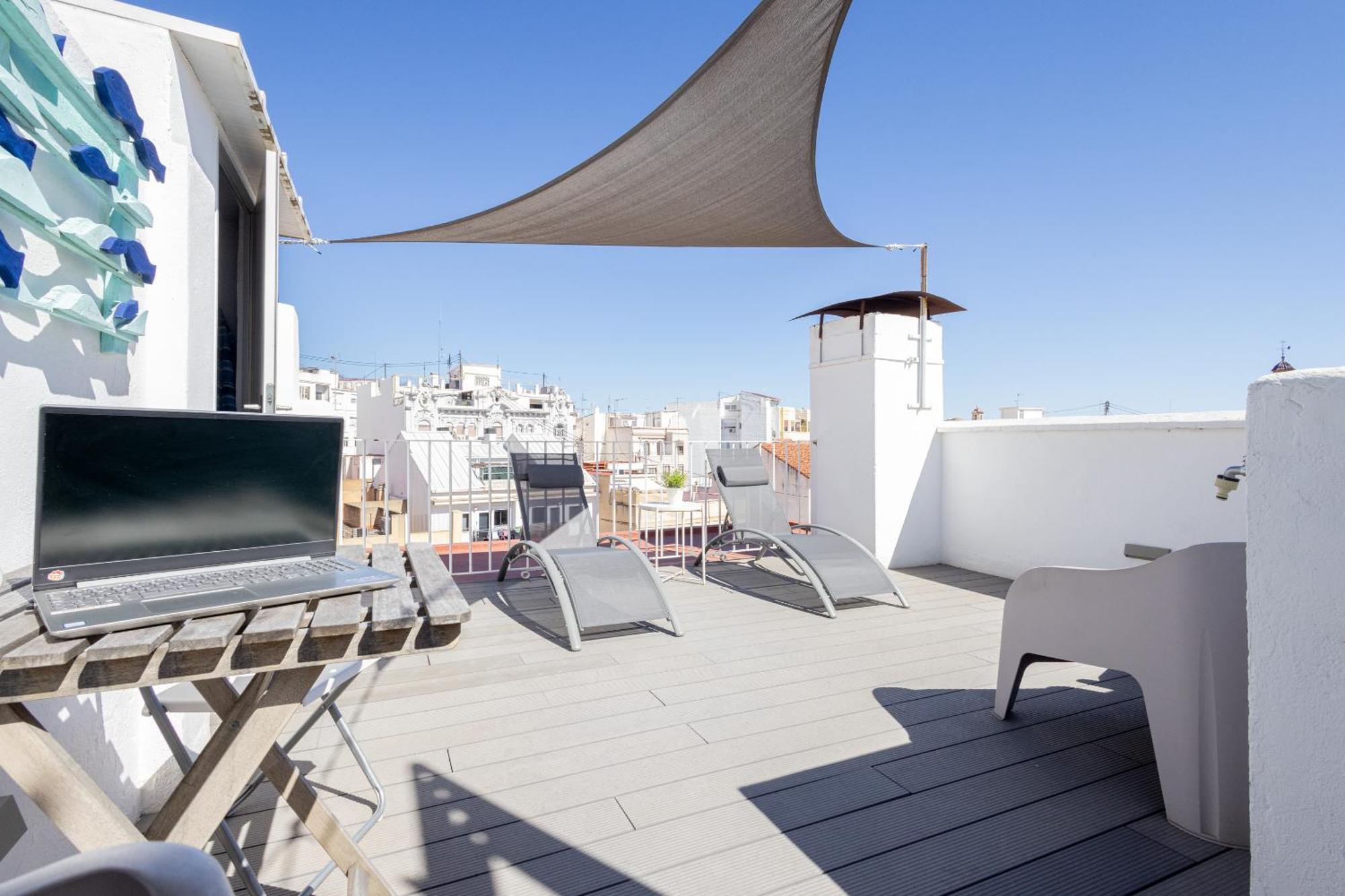 Florit Flats - Atico Oasis De Ruzafa Apartment Valencia Exterior foto